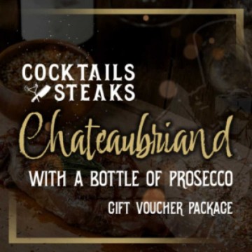 Image for Chateaubriand Gift Voucher Package with Prosecco