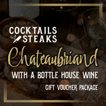 Image for Chateaubriand + Wine Gift Voucher Package