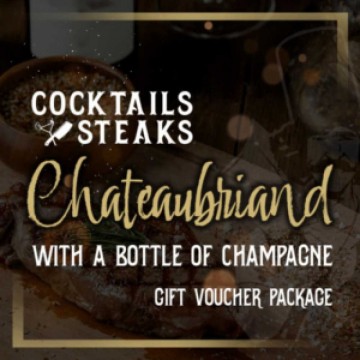 Image for Chateaubriand Gift Voucher Package with Champagne